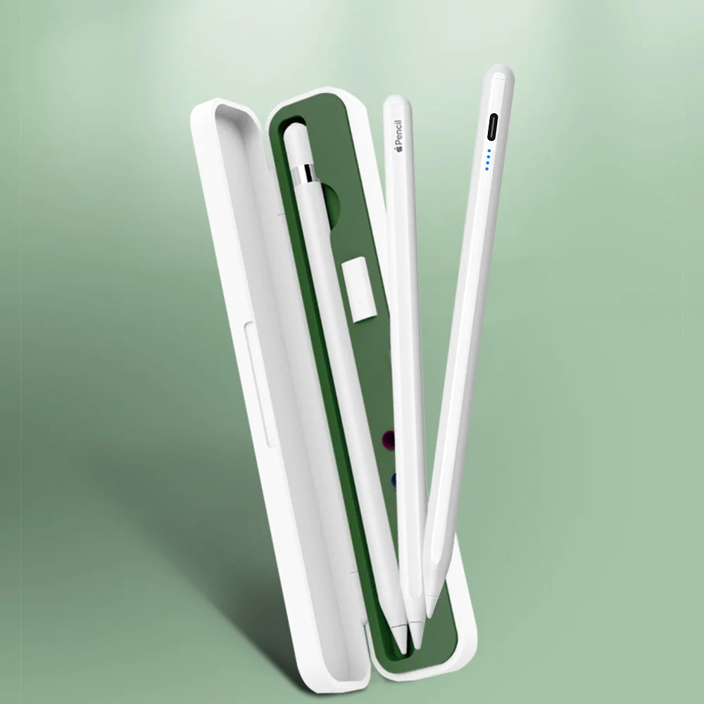 Estuche capacitivo para lápices, accesorios resistentes al desgaste, portalápices ligero de Gel de sílice, Abs