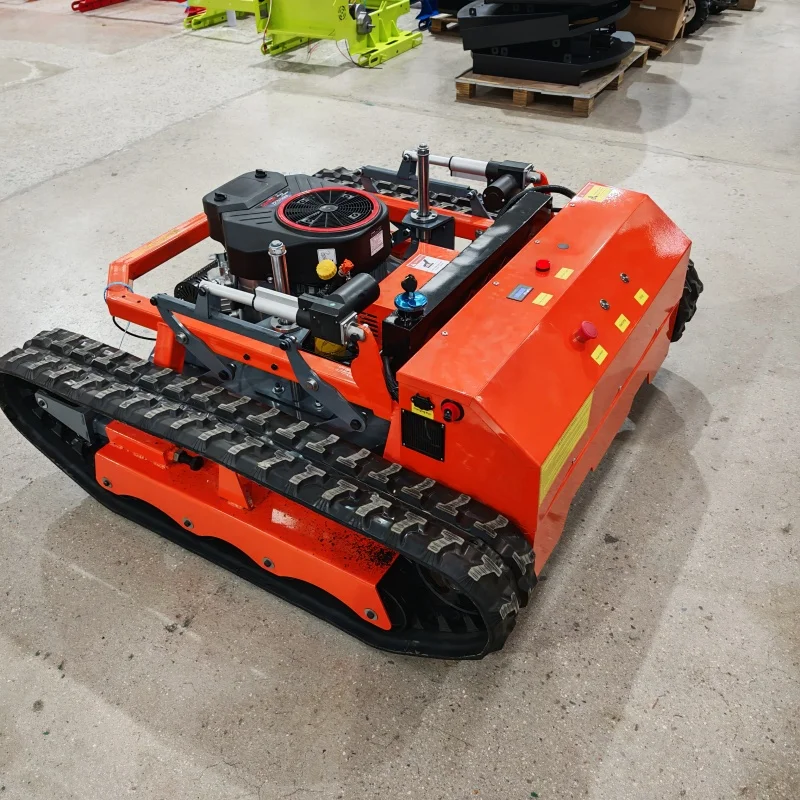 Customized Robotic Smart Lawn Mower Grass Cutter Robotic Mowers Smart Remote Start and Emergency Stop Function