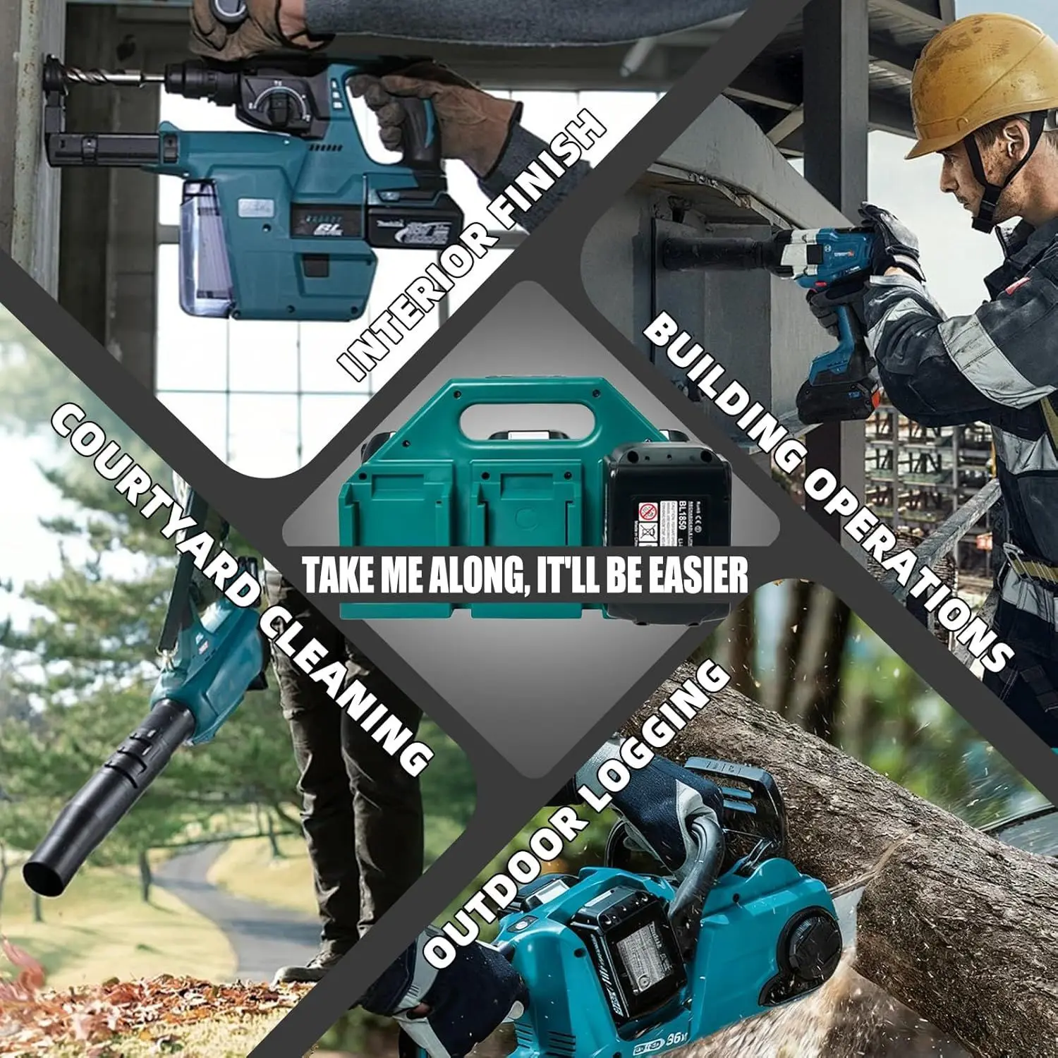 Tool Holder Dock Mount Storage Rack for Makita18V Fixing Devices Tool Holder Machine Drill Storage Bracket Stand Slots
