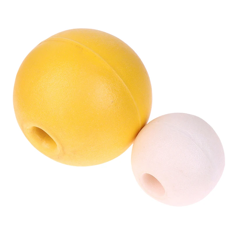 1 قطعة الانجراف رغوة العوامة تعويم ل جت سكي كاياك المراسي خط قوارب حوض تعويم جولة العوامة حبل الماء العميق يطفو كراب وعاء علامات صافي #1