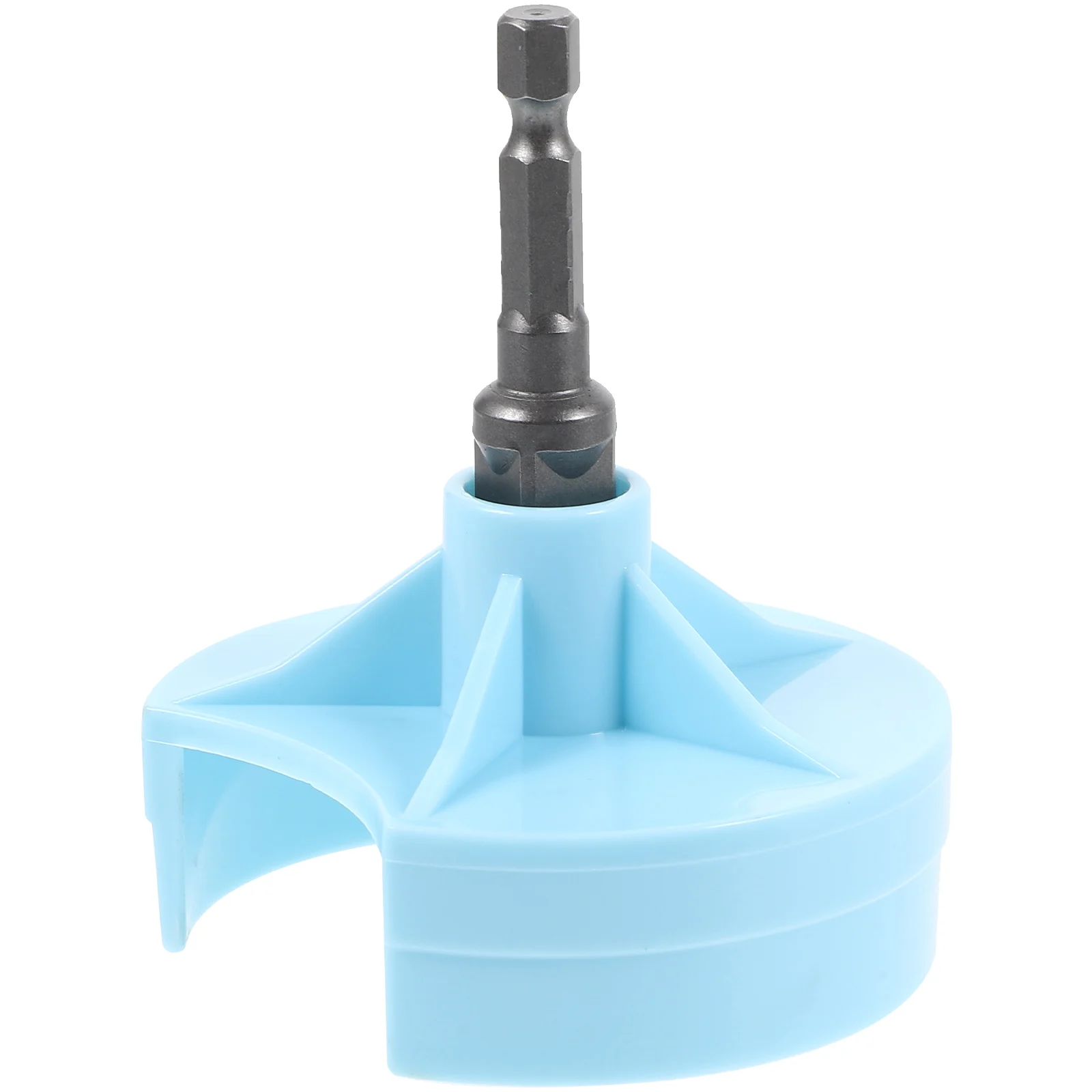 

Knitting Machine Accessories Plastic Adapter Handle Blue Color Quick Knit Drill Bit Attachment Easy Use Household Tool