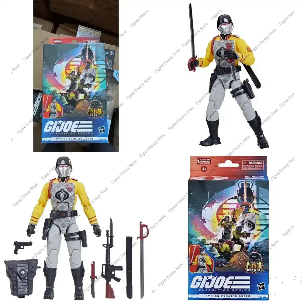 

Special Offer New Original Action Figures Toys Collection for Hasbro GIJOE PYTHON CRIMSON GUARD in Stock Now