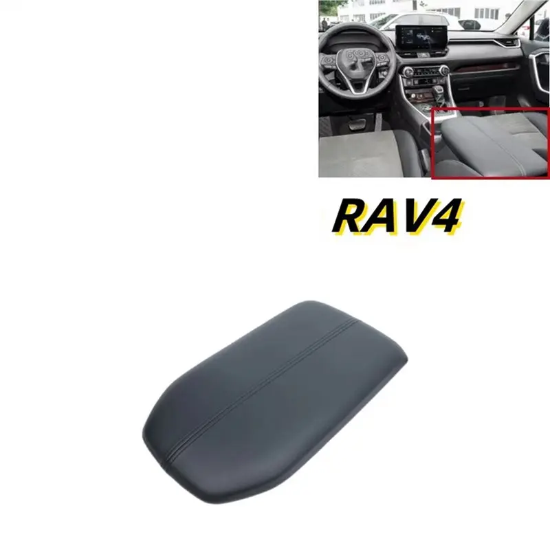 Durable-Car Center Console Lid Armrest Cover For Toyota RAV4 2019-2024