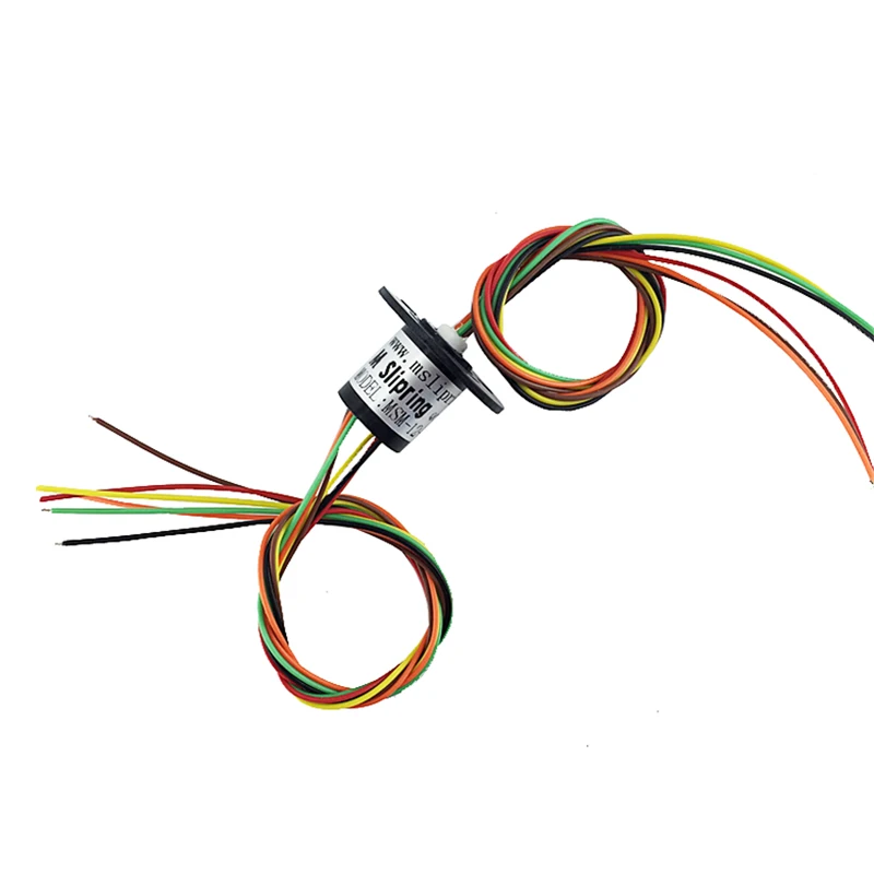 Micro Slip Ring 6 Channel 2A 12.5mm Conductive Brushless Gimbal Electric Collector Slip Ring