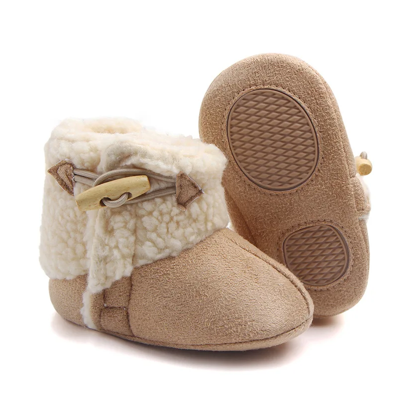 1-Winter warm models buckle toddler baby toddler shoes MR0652