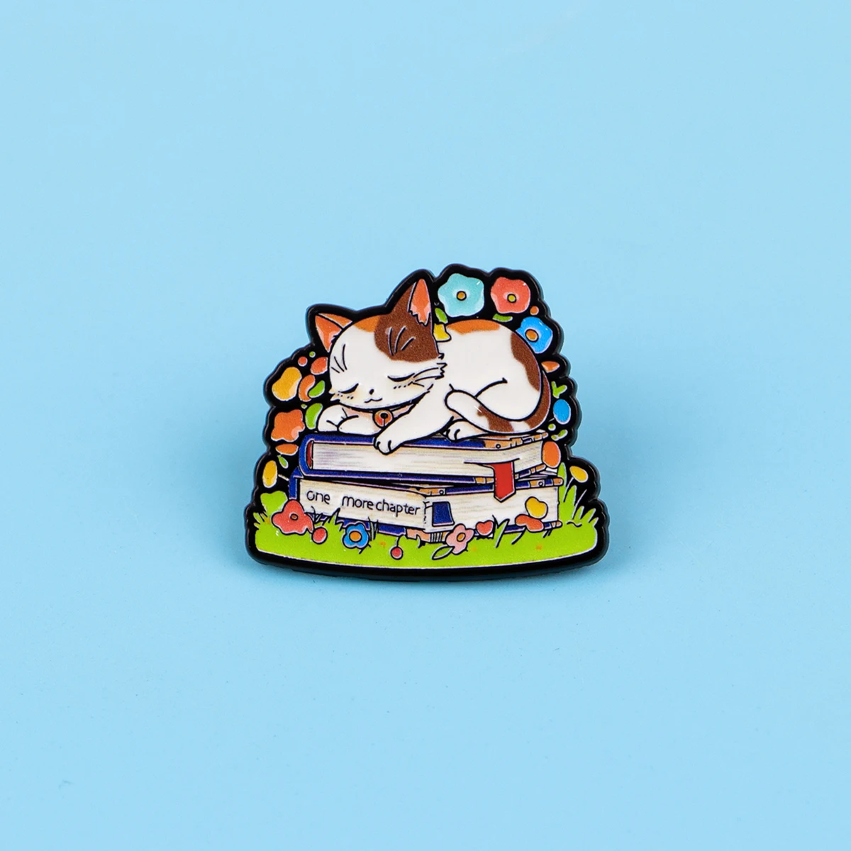 Cute Book Lover Cat Enamel Pins Reading Brooches Badges for Backpacks Jackets Hats Retro Collection Gifts Cosplay Accessories