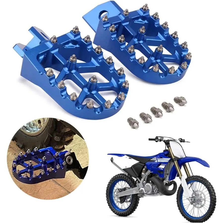 

Dirt Bike Foot Pegs Motorcycle Footpegs Foot Pedals Rests CNC Aluminum Alloy Adjustable Footrests for YZ80 9601 YZ125 YZ250 879