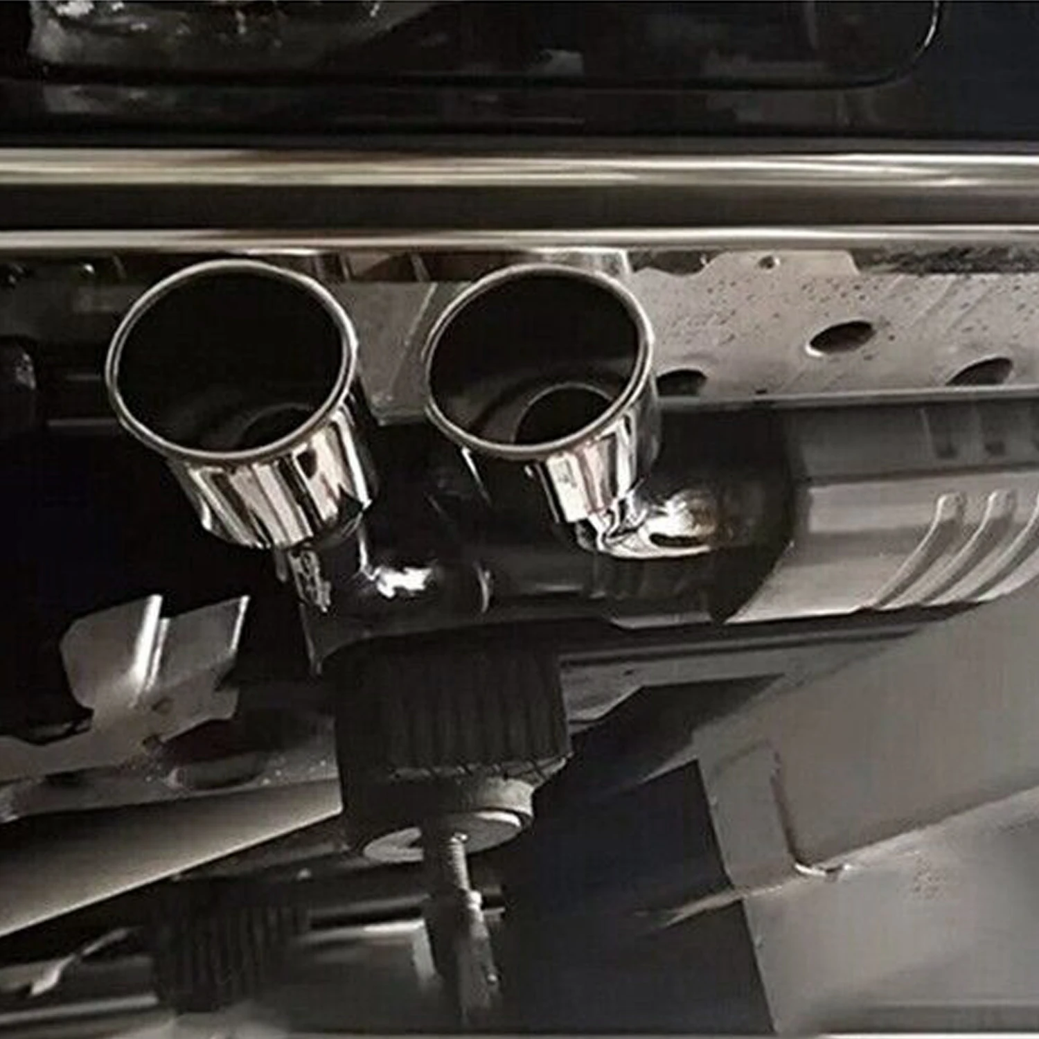 DPGKITS 8PCステンレス鋼排気マフラーパイプチップ メルセデスベンツGクラスW464 G500 G550 G63まで 2016-2019 アクセサリー