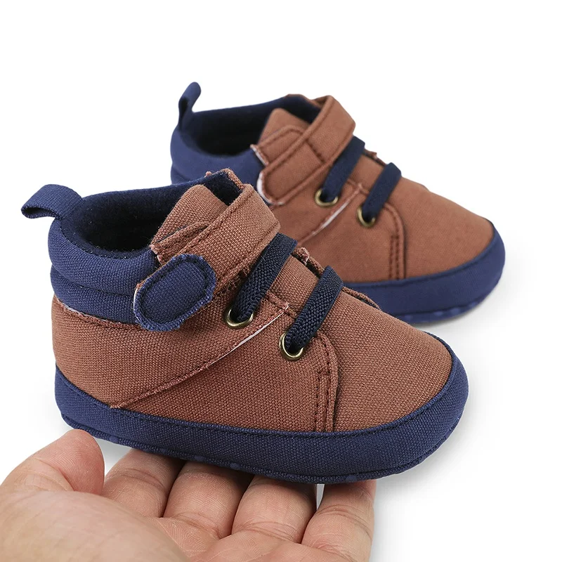 Sapato de lona casual infantil, sapatos de bebê, recém-nascido, infantil, criança, sola macia, antiderrapante, primeiros caminhantes, rastejar, berço, mocassins