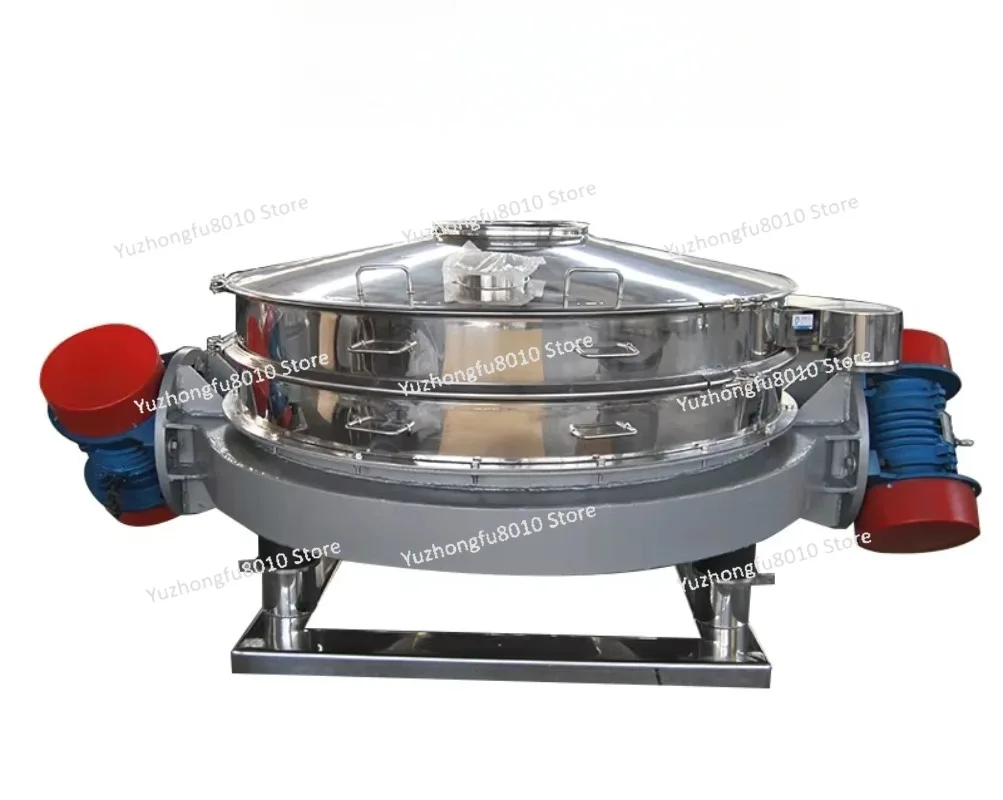 Flour Corn Starch screening separator powder sieving Explosion-proof vibrating sifter screen circular vibrating sieve machine