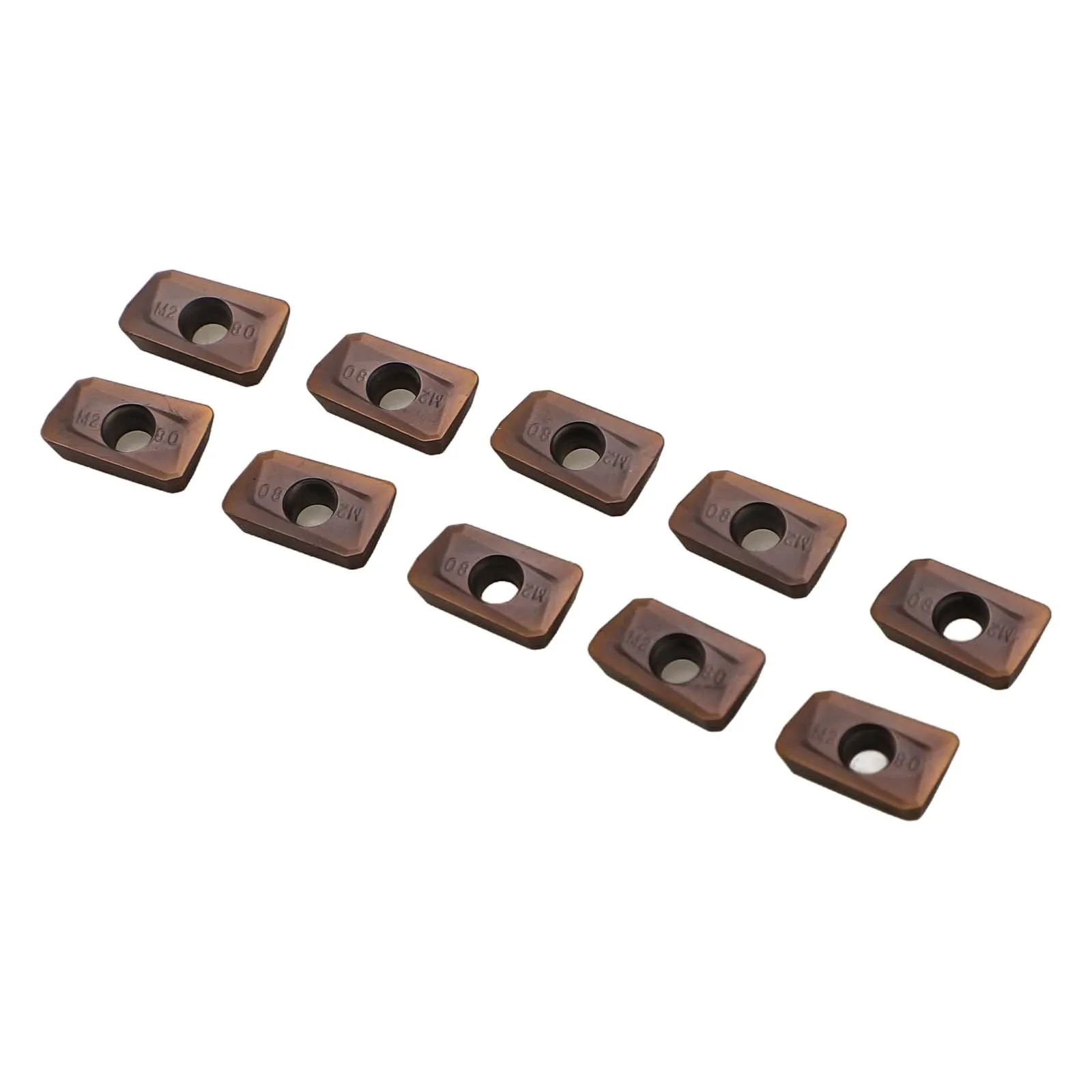 10PCS Carbide Inserts APMT1135 for CNC for lathe Milling Featuring APMT1135PDERM2 Model for Consistent Machining Results