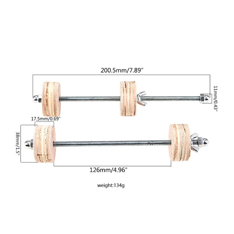 2Pcs/set Guitar Body Assembly Clip Maintenance Tool Guitar Barrel Clamps Mounting Clips Musical Instrument Accessories