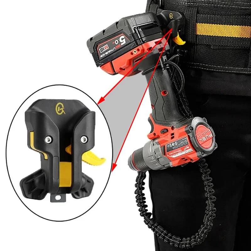 

Portable Quick Hanging Hooks Electrical's Tools Storage Organizer Automatic Locking Safe Anti-Fall Professional Hook Tool Parts