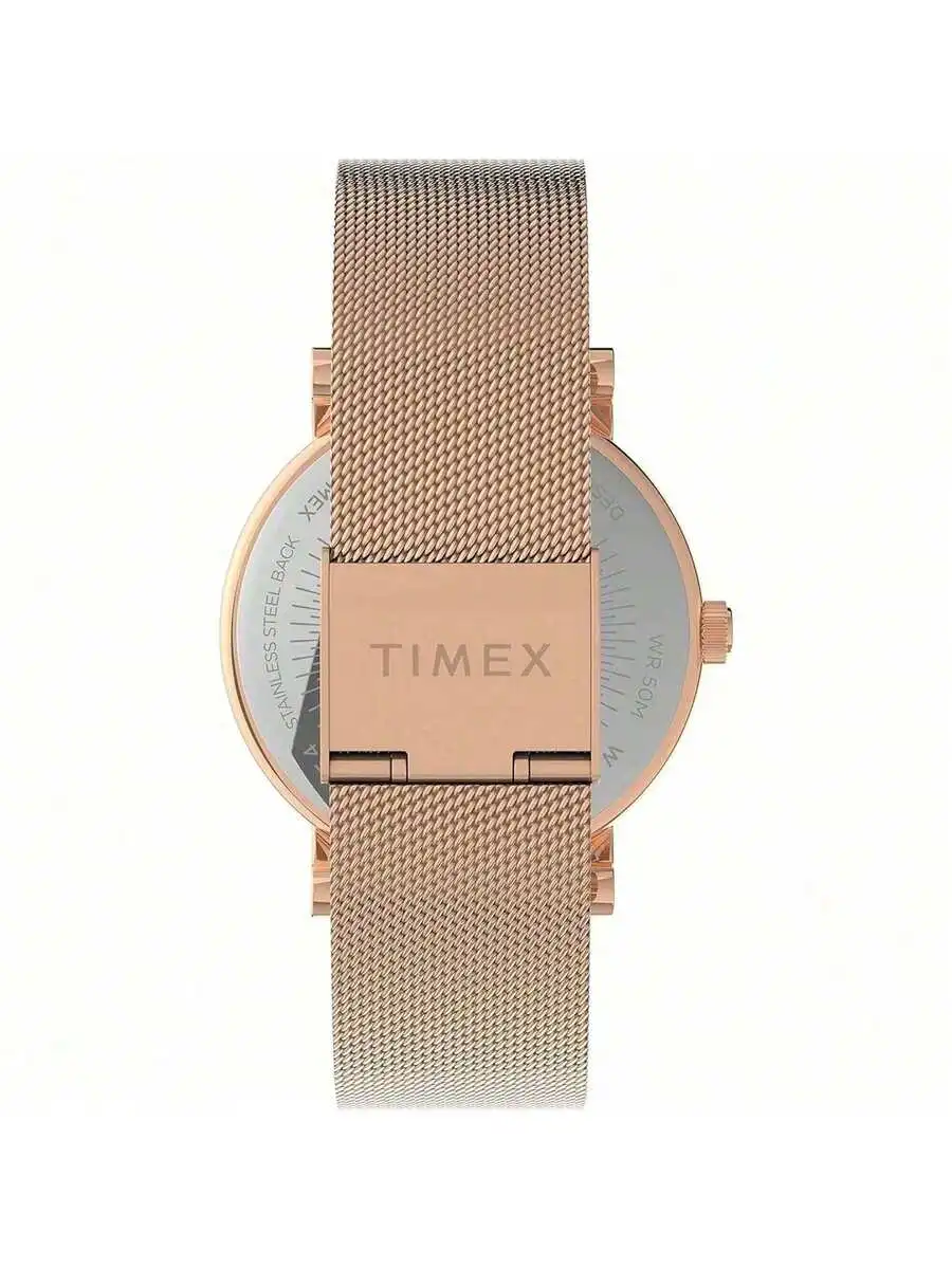 Timex TW2V31200VQ Women's Crystal Opulence Mesh Bracelet Watch