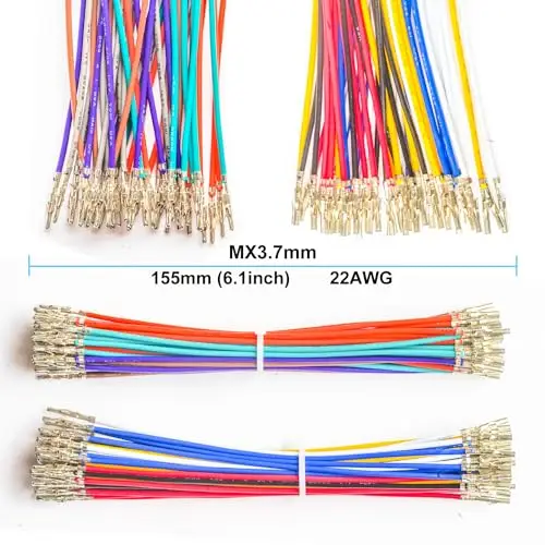 Molex MX 3.7mm Male Female Connector 1x1Pin 1x2Pin 1x3Pin 1x4Pin 2x3Pin 3x3Pin 5500 5600 Housing (YO-MX3.7-5500)