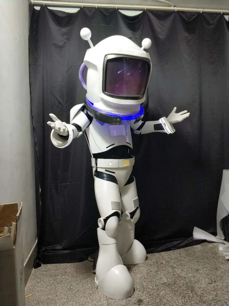 Halloween Party Armor Robot Performance Aerospace Suit Luminous Space Costume Led light Cosplay Costumes