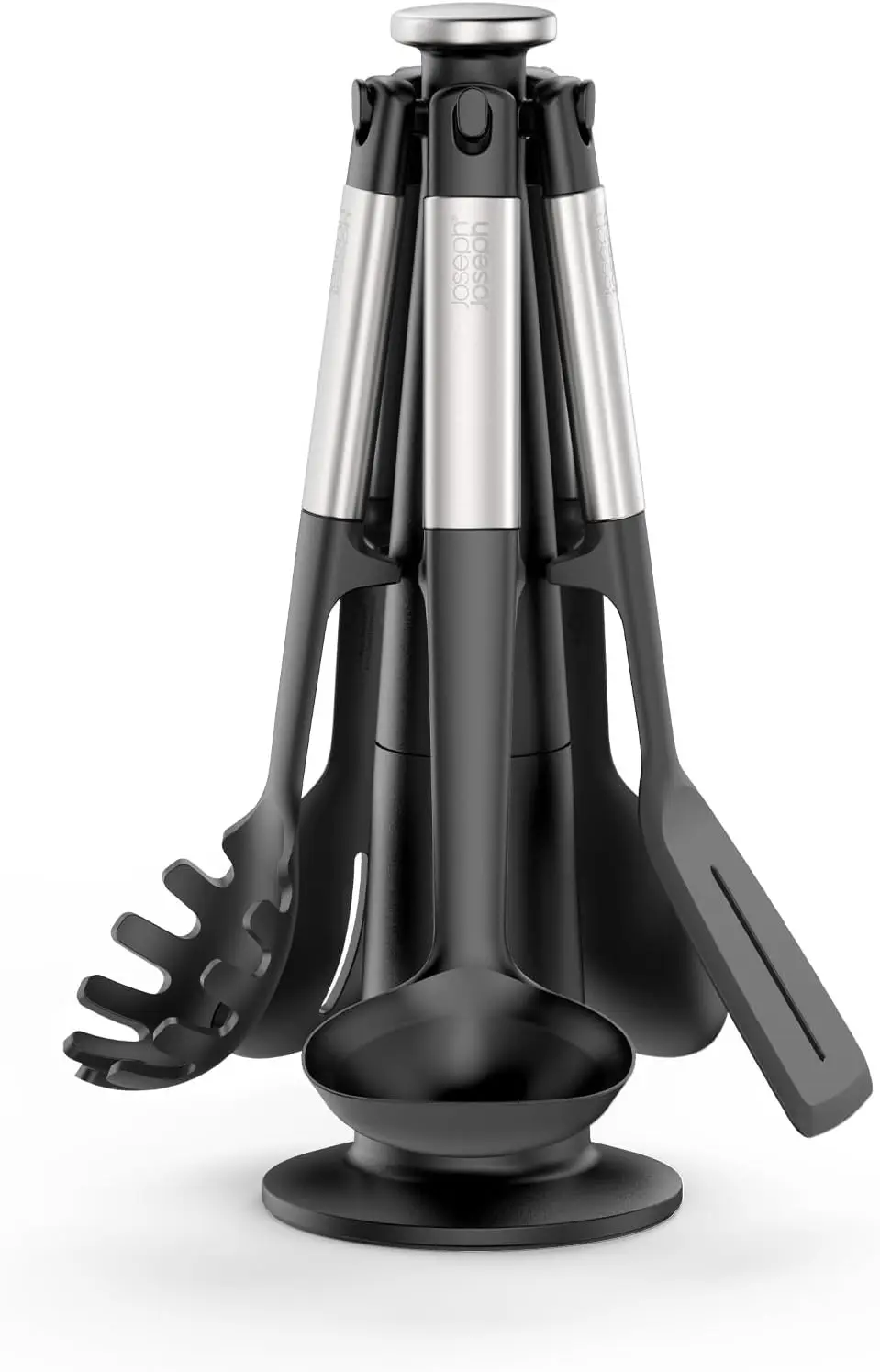 

Набор силиконовых кухонных принадлежностей из 5 предметов с вращающейся подставкой, термостойким и не содержанием BPA