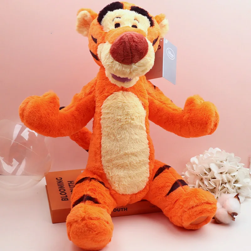 Big Tigger Stuffed Animal Fluffy Plush Toy For Kids My Friends Tigger & Pooh Winnie Doll Cute Stuff For Girls Christmas Gift New