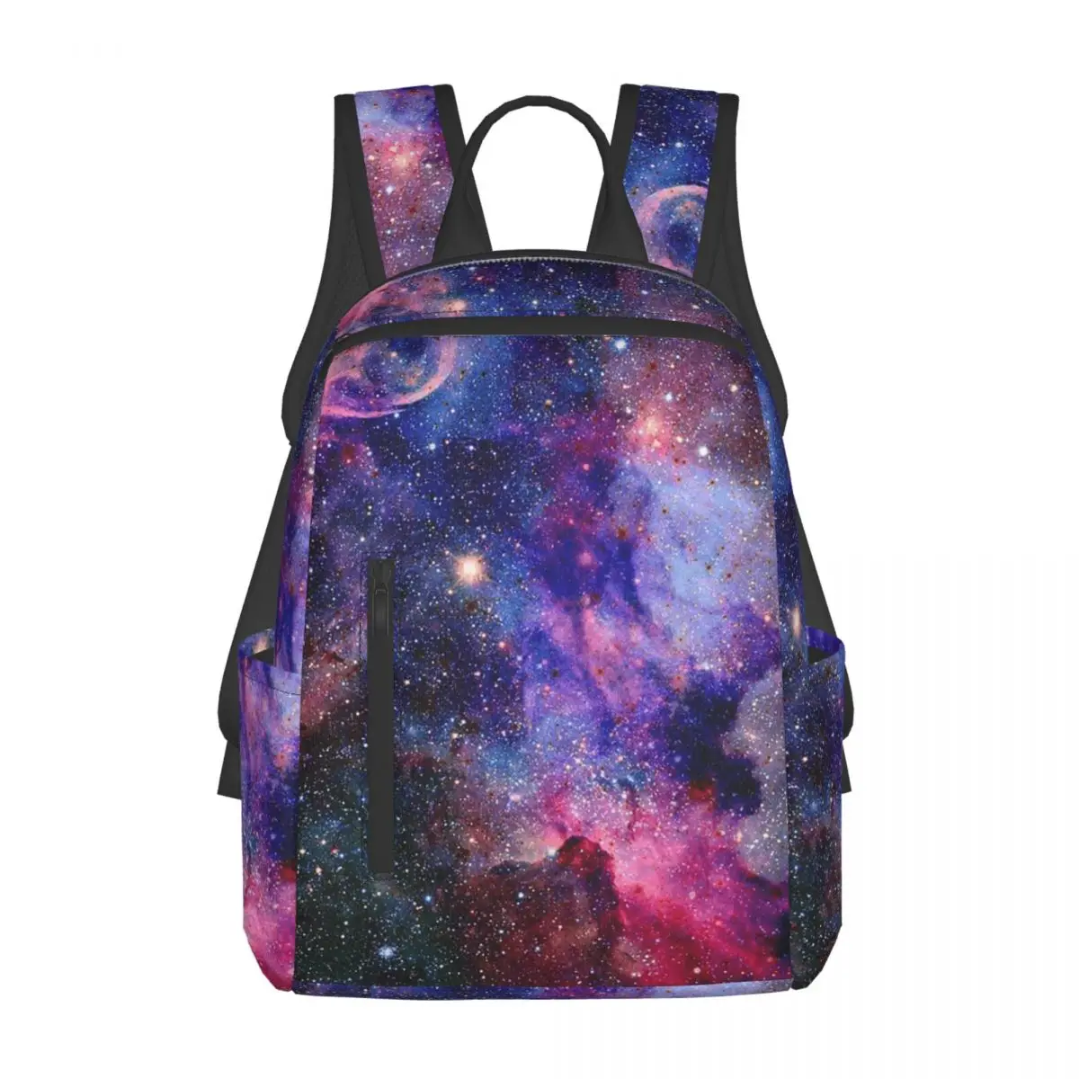 

Planet Earth Backpack Daypack Large Capacity Children BookBag School Bag Shoulder Bags for Men Women