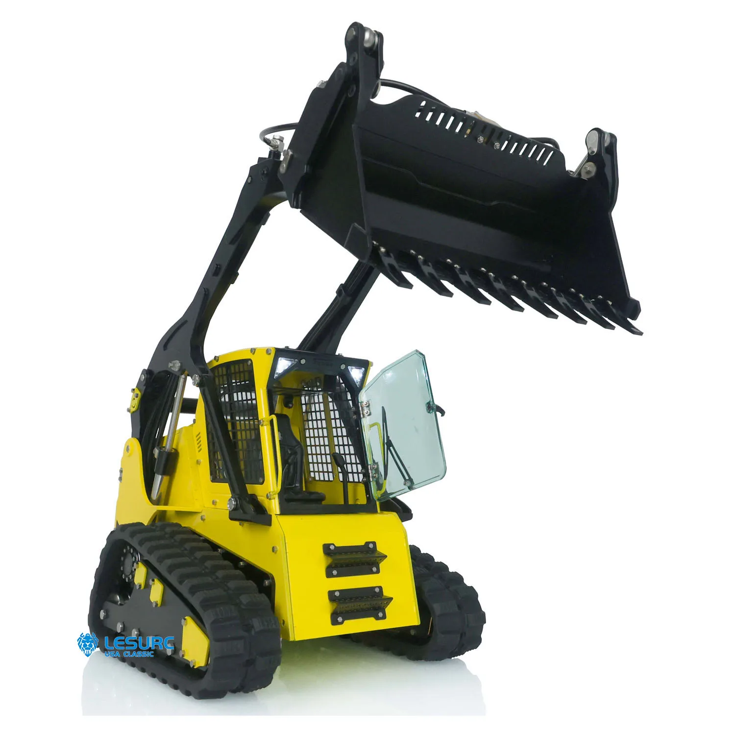 LESU 1/14 Metal Aoue Lt5 RC Hydraulic Loader Assembled Skid-Steer Tracked Trucks Outdoor Toys THZH1391