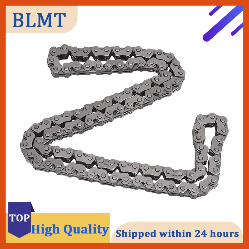 

Motorcycle Crankshaft Cam Timing Chain 3+4 126 Links For Honda NX250 AX-1 1989 1990 1991-1993 vtec 400 NX 250 AX1 14401-KW3-003