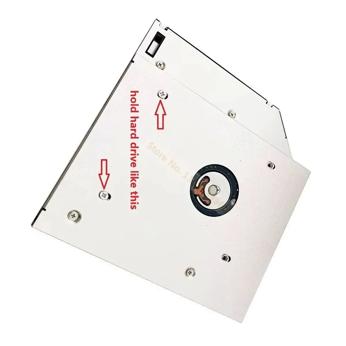 With Bezel Panel 2nd Secondary 2.5 Hard Drive HDD SSD Optical bay Caddy Frame Bracket for HP EliteBook 8560w 8570w 8760w 8770w