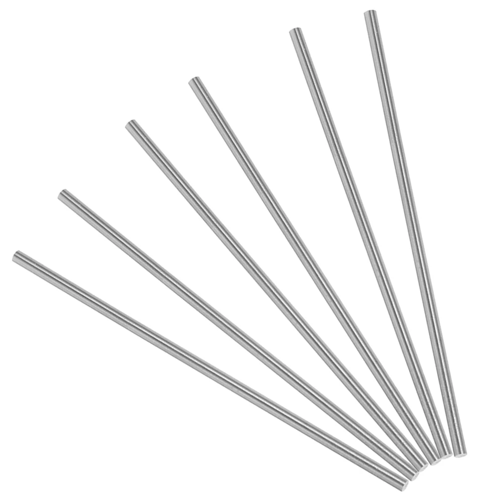 

8 Pcs Stainless Steel Blocking Pins 100x3mm Steel Rods for Knitting Crochet DIY Craft Supplies Metal Pegs Tools