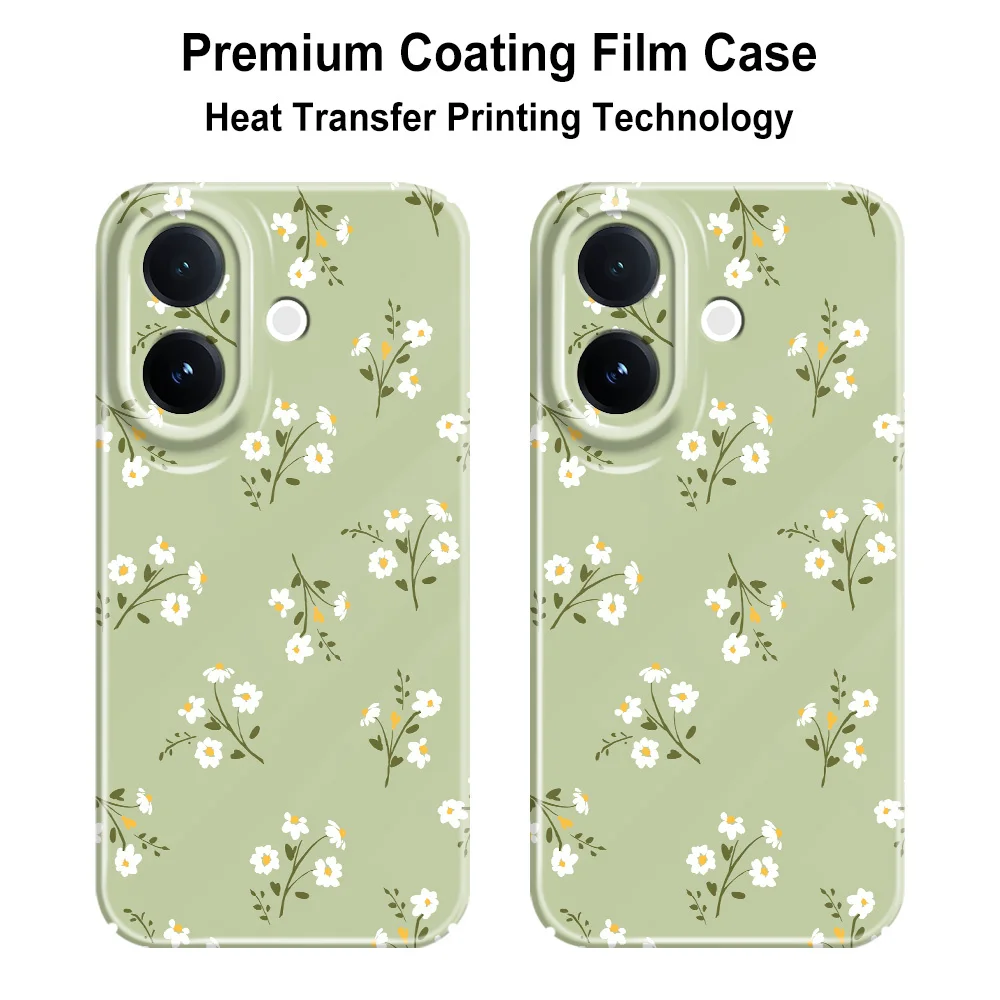 Star Flower Phone Case For VIVO V60 V50 V40 Lite V27 V25 V23 V23E V20 Pro 4G 5G Film Hard Cover view 5