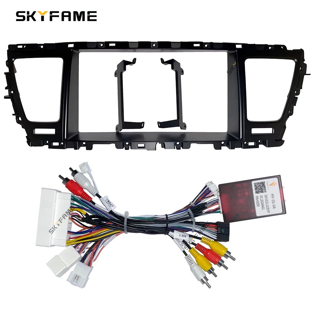 

Адаптер-рамка SKYFAME для автомагнитолы с Canbus, установочный комплект для Android-радио на приборную панель Kia K9 K900