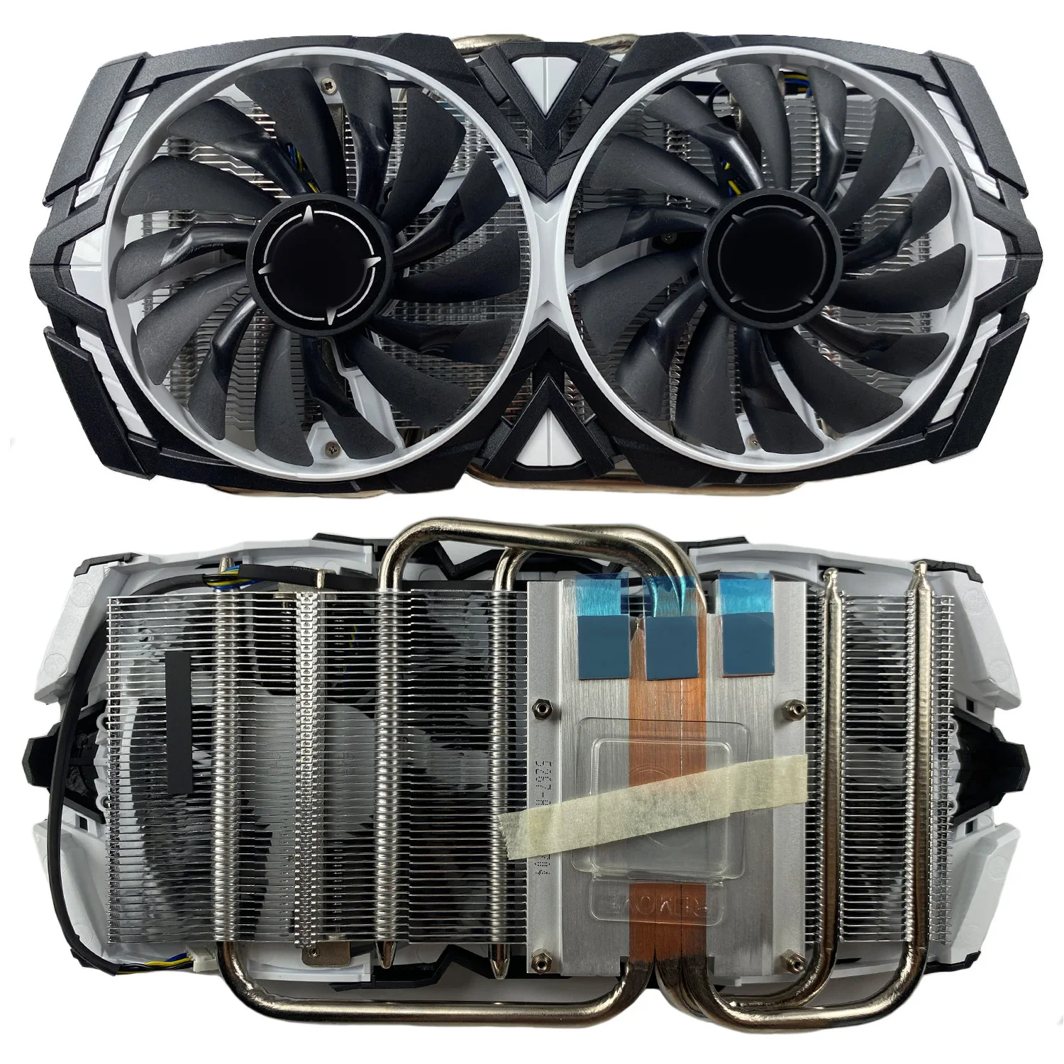 New For MSI GeForce GTX1060 1070 1070ti 1080 ARMOR Graphics Card Replacement Fan heat sink