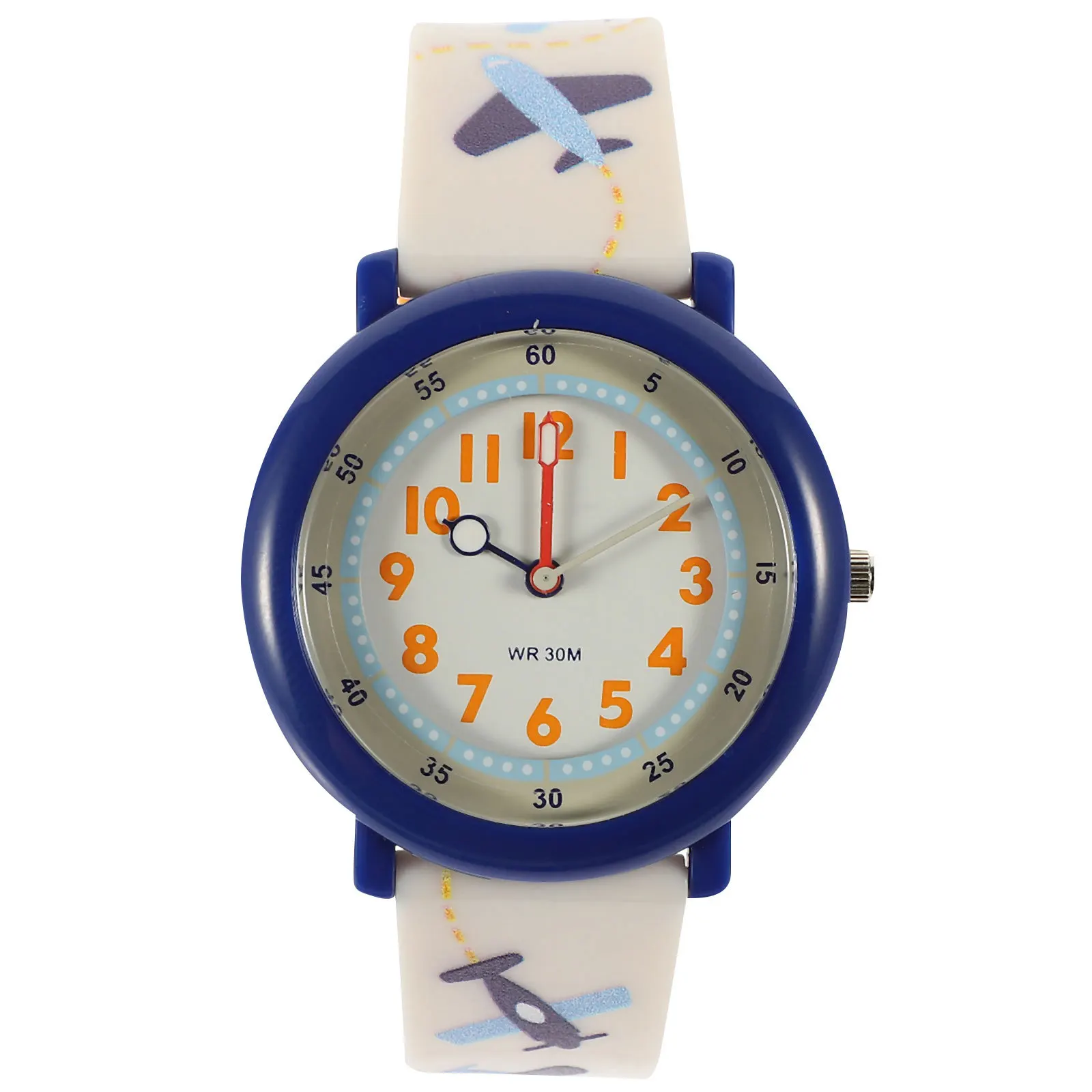 ساعة كارتون رائعة ملونة وقابلة للتعديل وخفيفة الوزن كهدية للطلاب #1