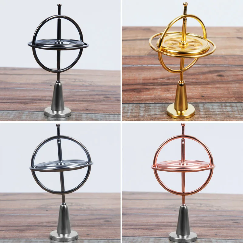 

Children Spinner Metal Gyroscope Toys Traditional Science Educational Pressure Relieve Toy Educational Scientific