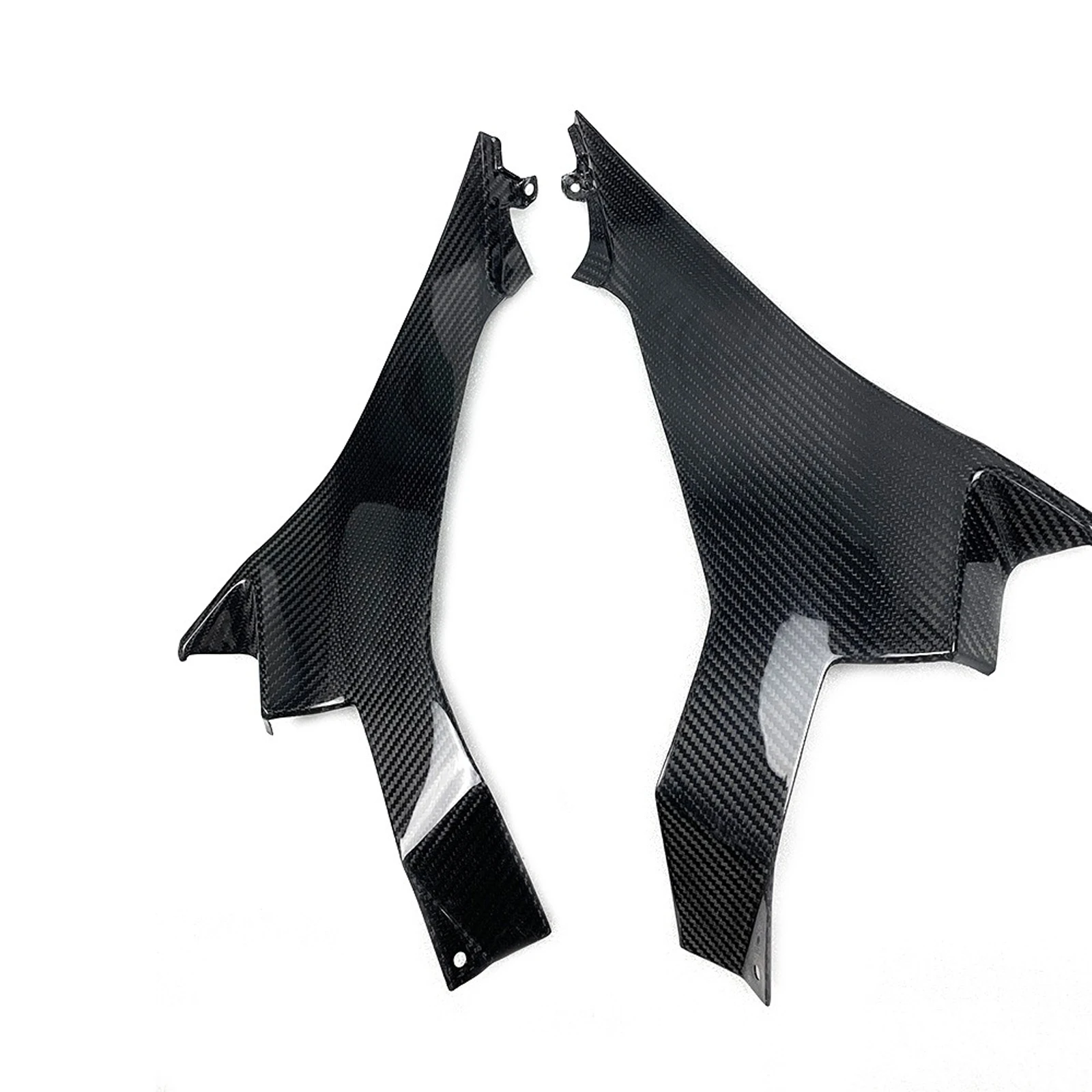 

3K Twill Dry Carbon Fiber Motorcycle Side Fairing Cover For Kawasaki ninja400 2018+