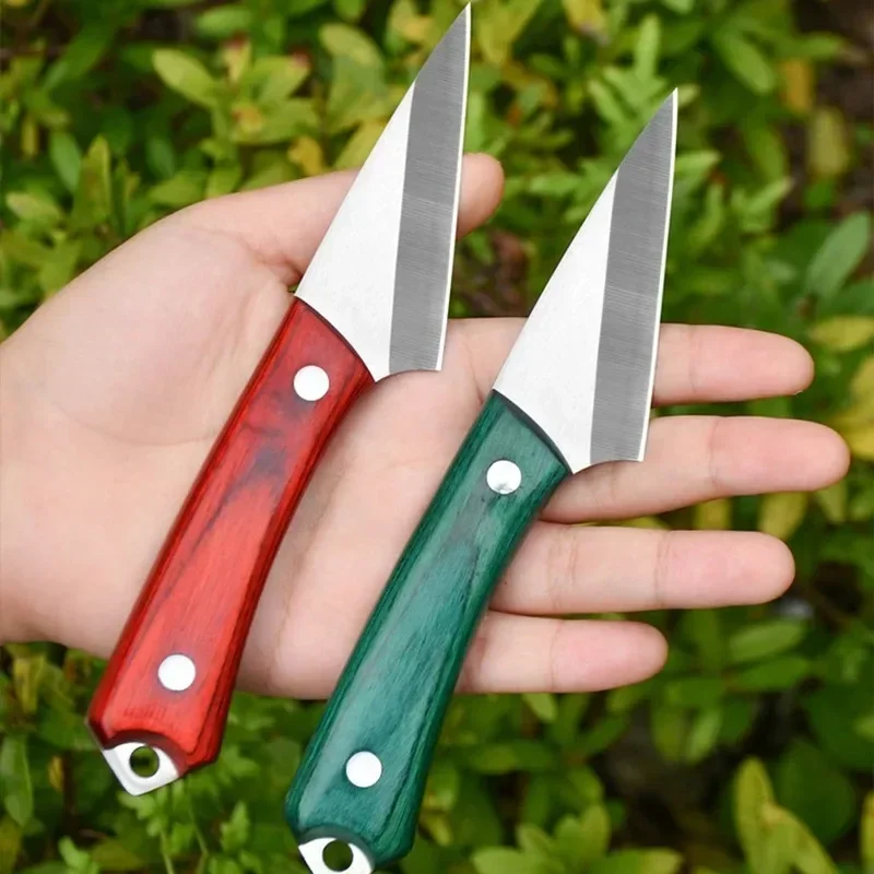 Garden Grafting Knife Professional Garden Fruit Tree Grafting Cutter Wooden Handle Knife Grafting Grafting Pruning Knife Tools