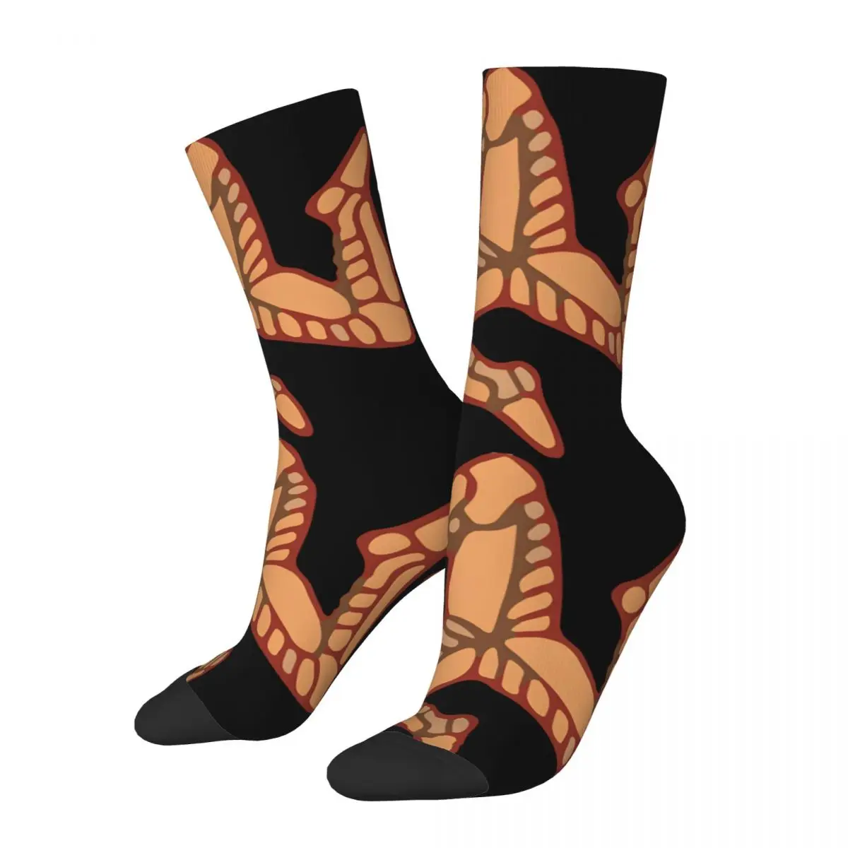 Crazy compression Fans Sock for Men Vintage I-Isle Of Man Seamless Pattern Crew Sock Casual