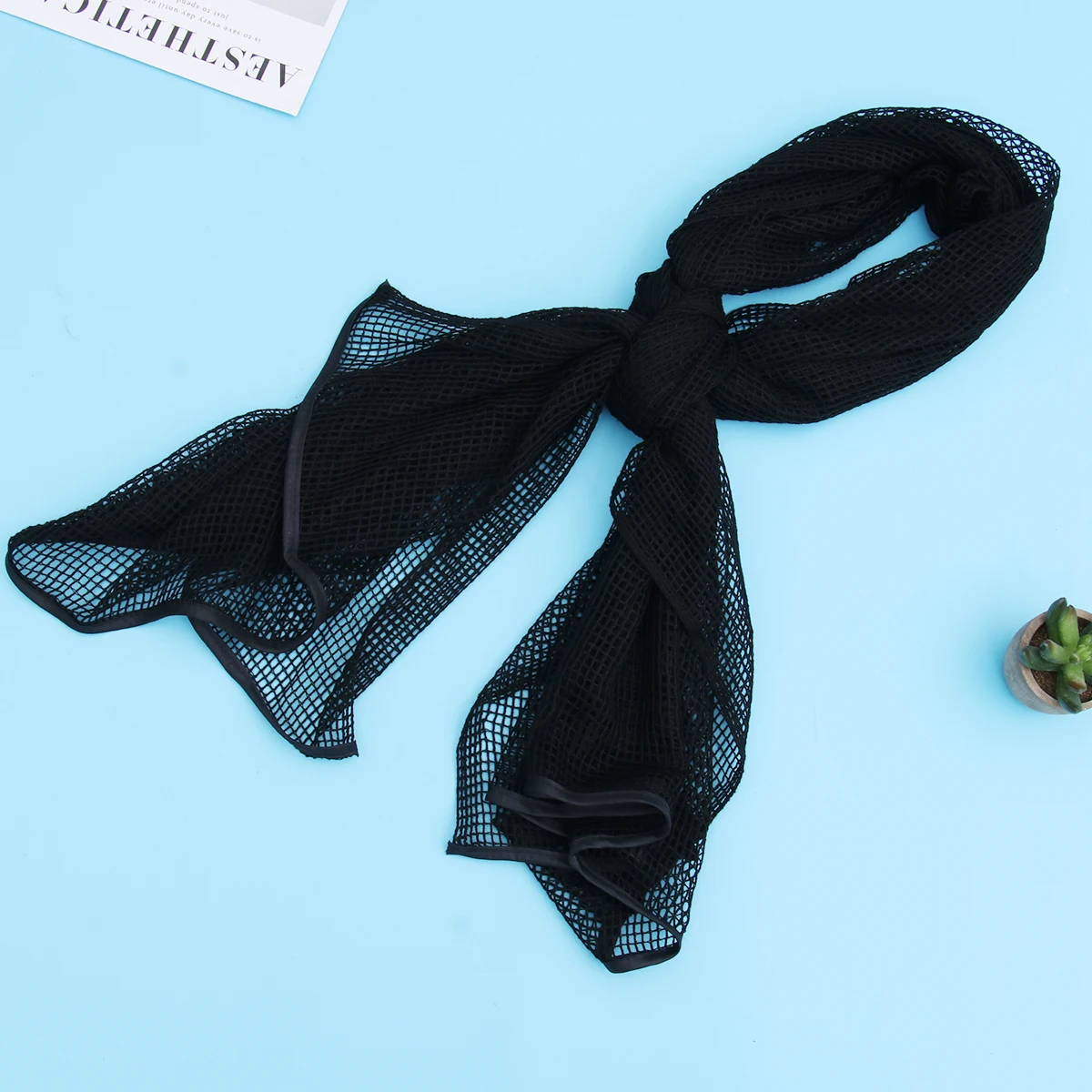

Towel Jungle Scarf Outdoor Mesh Sports Wrap Multi-purpose