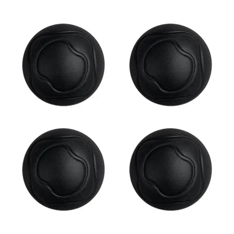 LLCS-8PCS Moon Chair Foot Cover Outdoor Chair Foot Protectors Stabilizing Rubber Ball Feet Pad Camping Part Black