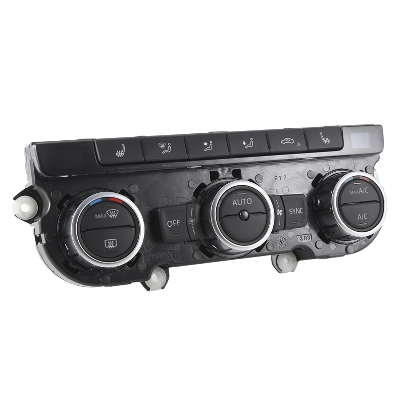 

Car Air Condition Control Switch Panel AC Seat Heater Switch For VW Passat B7 CC Tiguan Golf 6