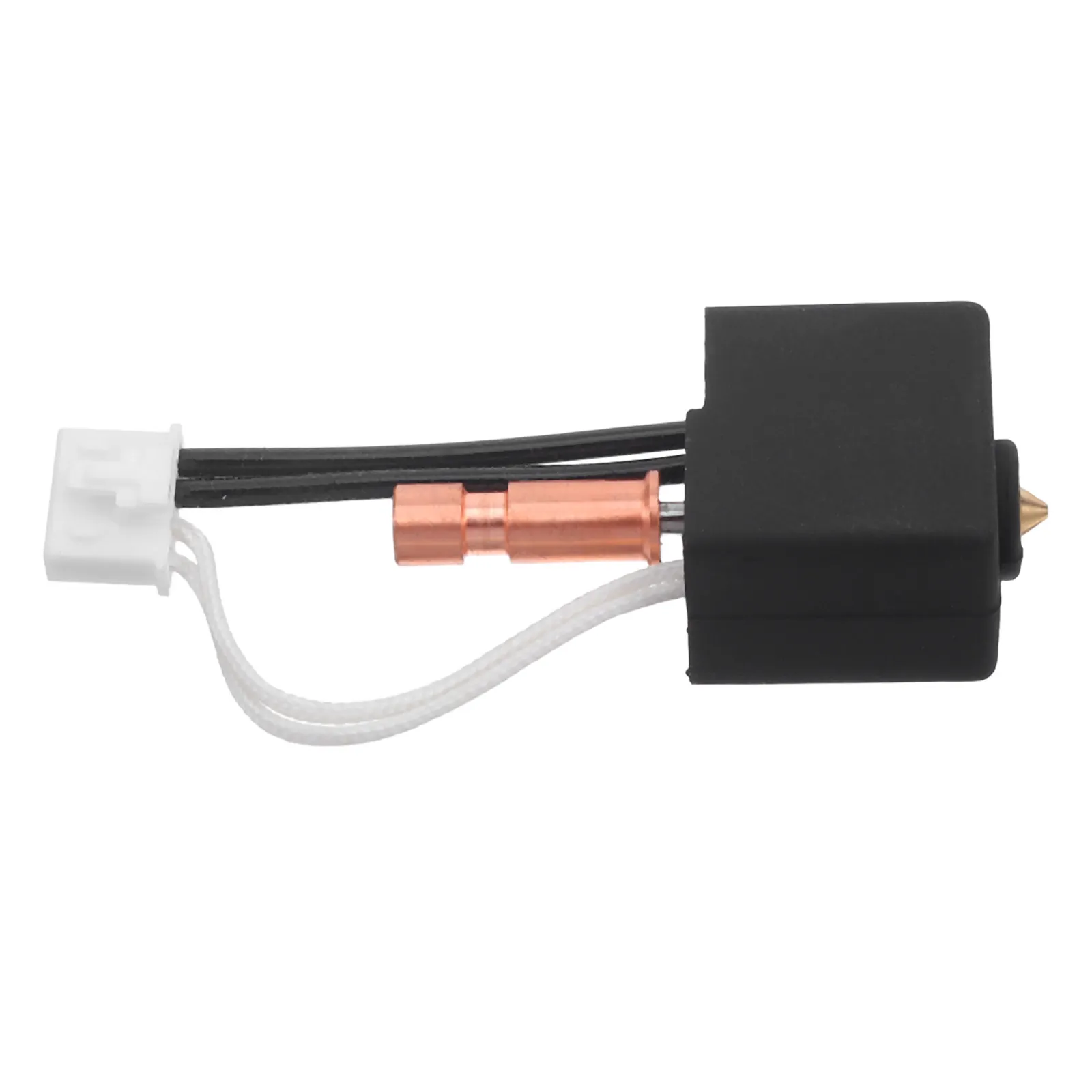 

Dual Metal Throat 3D Printer Hot End Kit with Brass Nozzle Heads - High Temp Nozzle for Precise Extrusion - Universal Printer