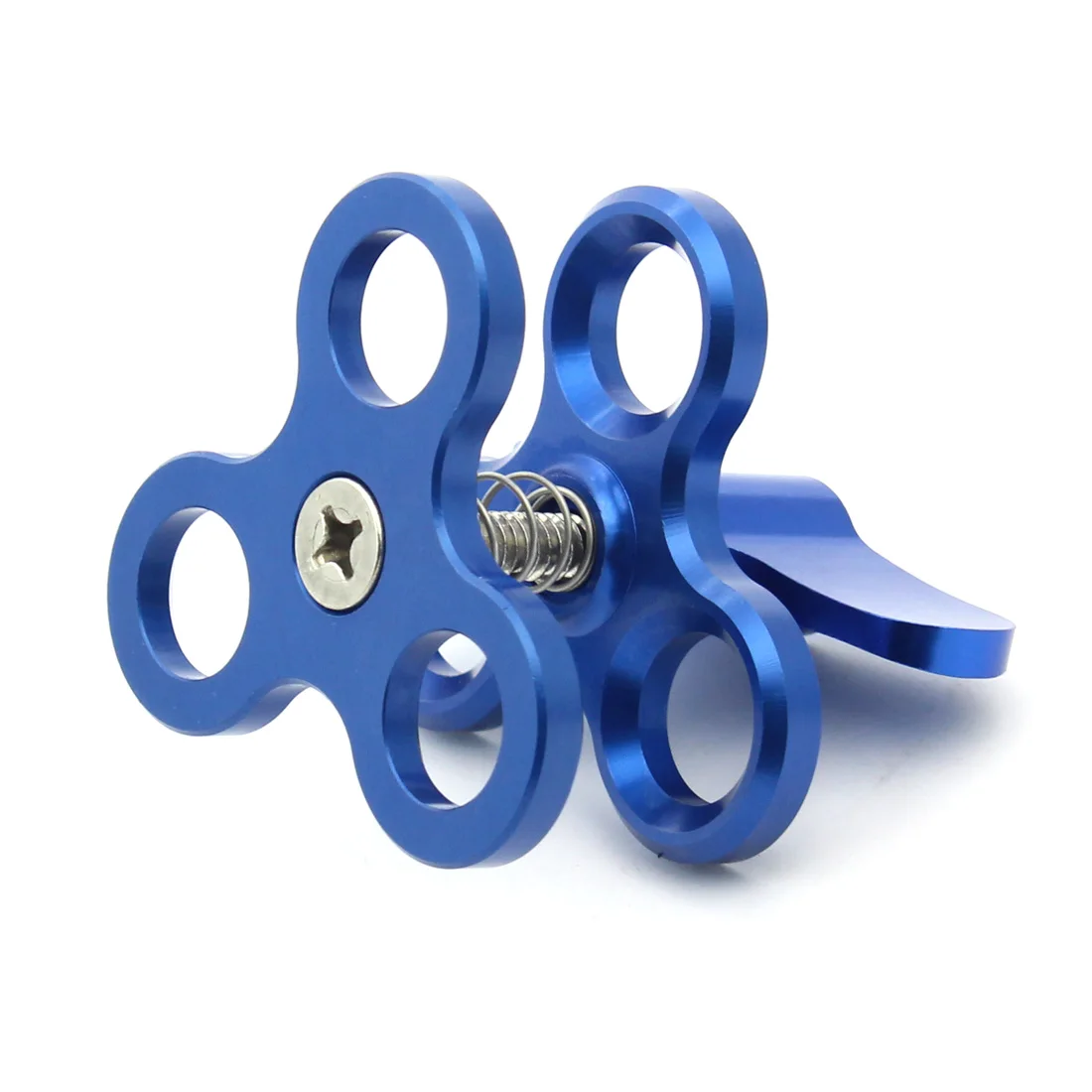 Dreifach-Schmetterlings clip 1 "Kugelkopf-Befestigungs halterung für Gopro 13 Insta360 x4 Tauch schale Ring Licht kugel klemme Stativ kugel adapter – Detail 20