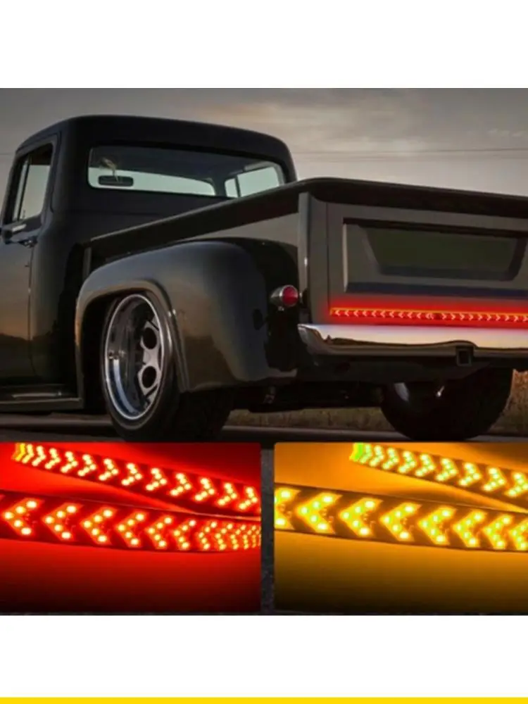 SZCH Strong Waterproof Pickup Truck Fishbone Tail Light Plastic Fishbone Tail Light Fitting for Enhanced Night Visibility