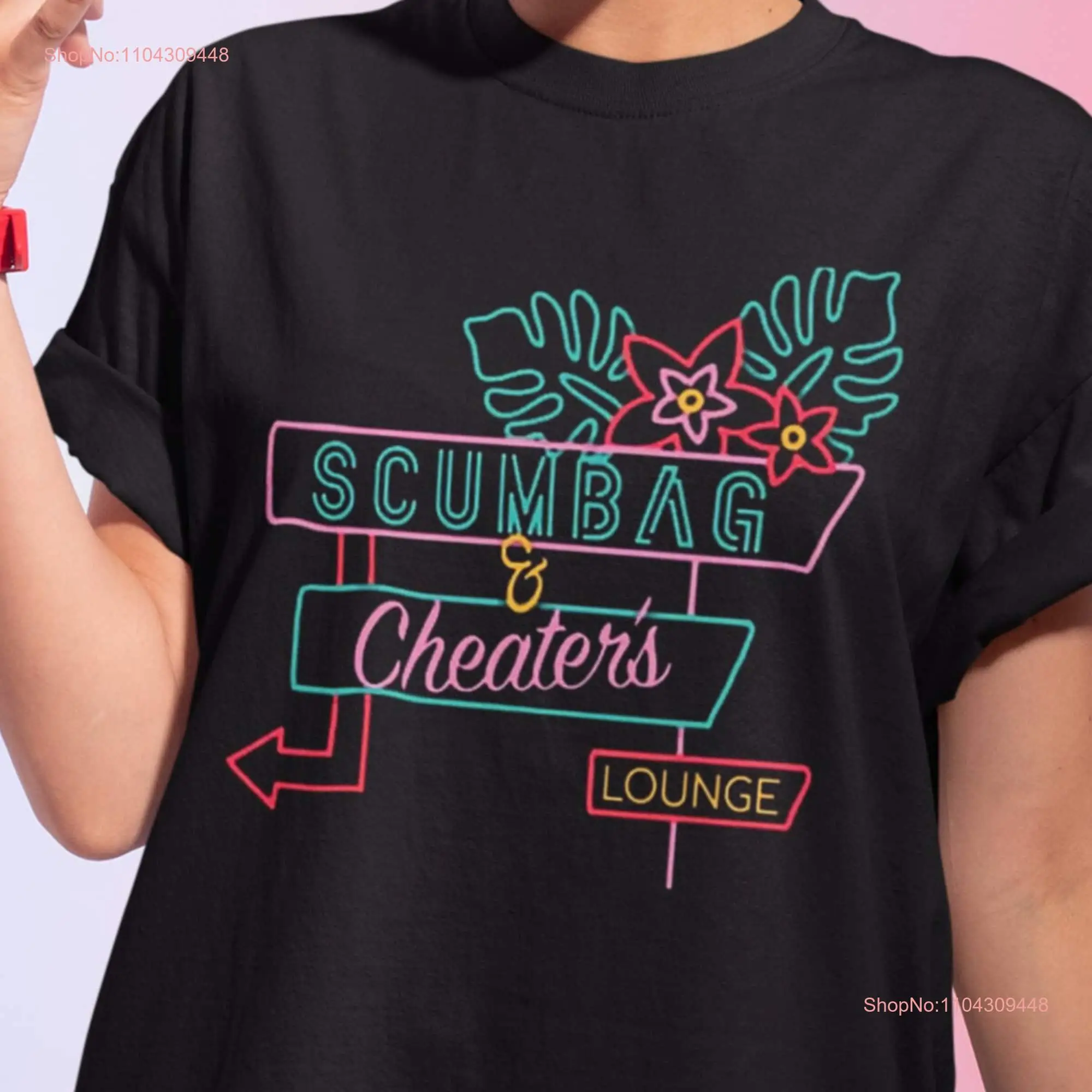 The ORIGINAL Scumbag and Cheaters Lounge T shirt Pump Rules For Her Woman FeminisT Funny long or short sleeves