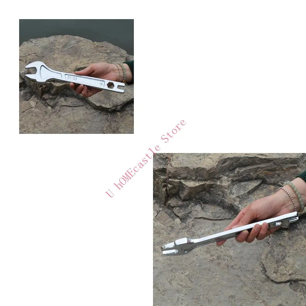 63HF Useful Steel Scaffold Tool Fixed Head Ratchet Wrench For Construction Workers