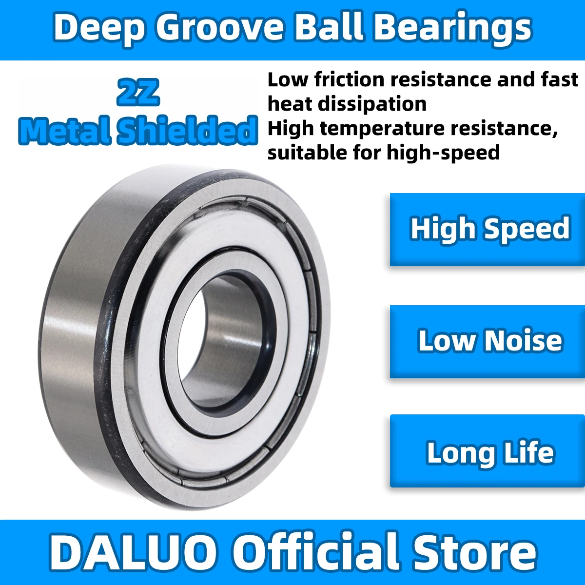 1PC Bearing 6210 62…