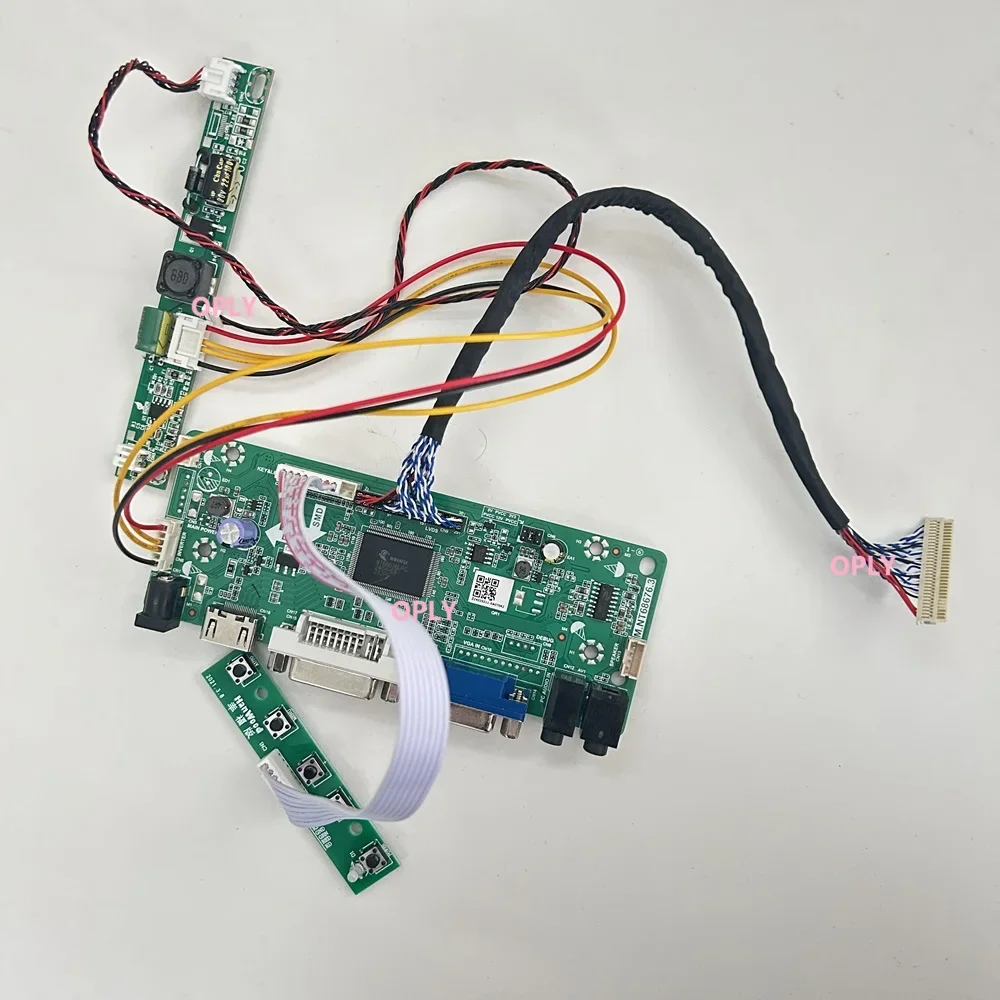 

Controller board VGA for HR236WU1-100 HR236WU1-300 HR236WU1-310 1920X1080 LED panel Screen monitor 23.6" HDMI-compatible DVI