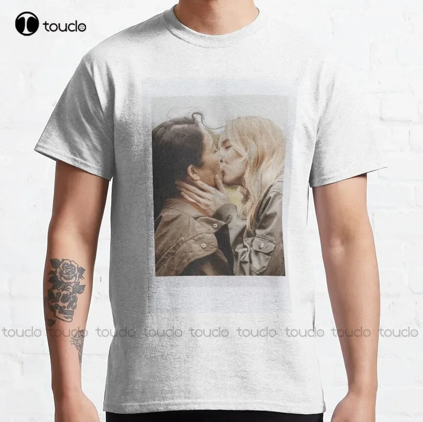 

Villaneve Kiss Polaroid Killing Eve, классическая футболка «Извините ребенка», рубашки для учителей для женщин, большие футболки с рисунком, 100% хлопок