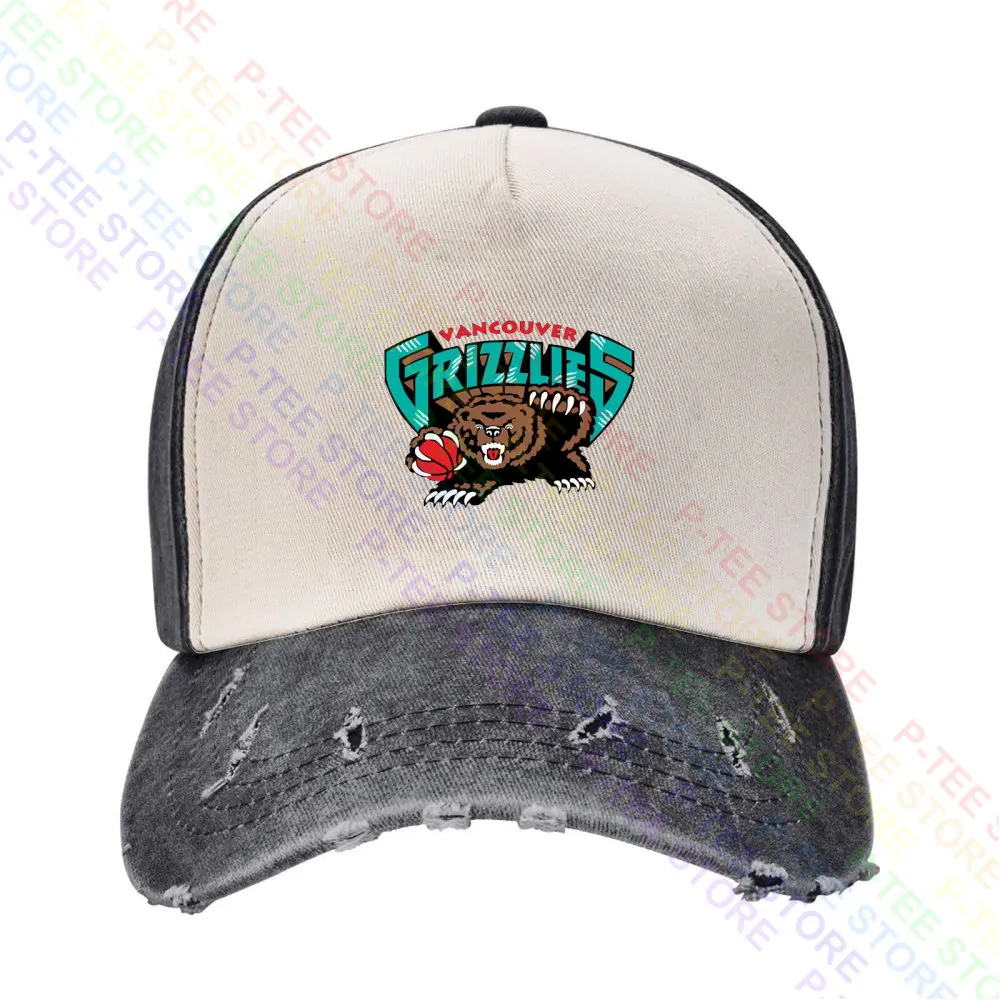 Vancouver Grizzlies Bear Baseball Cap Snapback Caps Knitted Bucket Hat