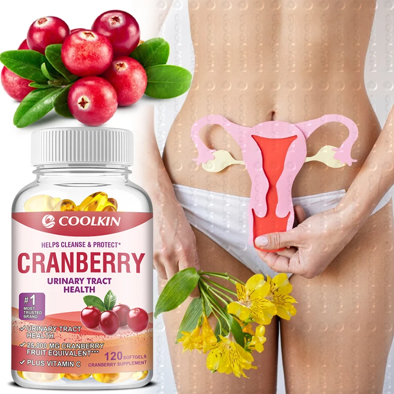 

Капсулы из натуральной клюквы, добавка для здоровья и очищения почек UTI Support Supplement