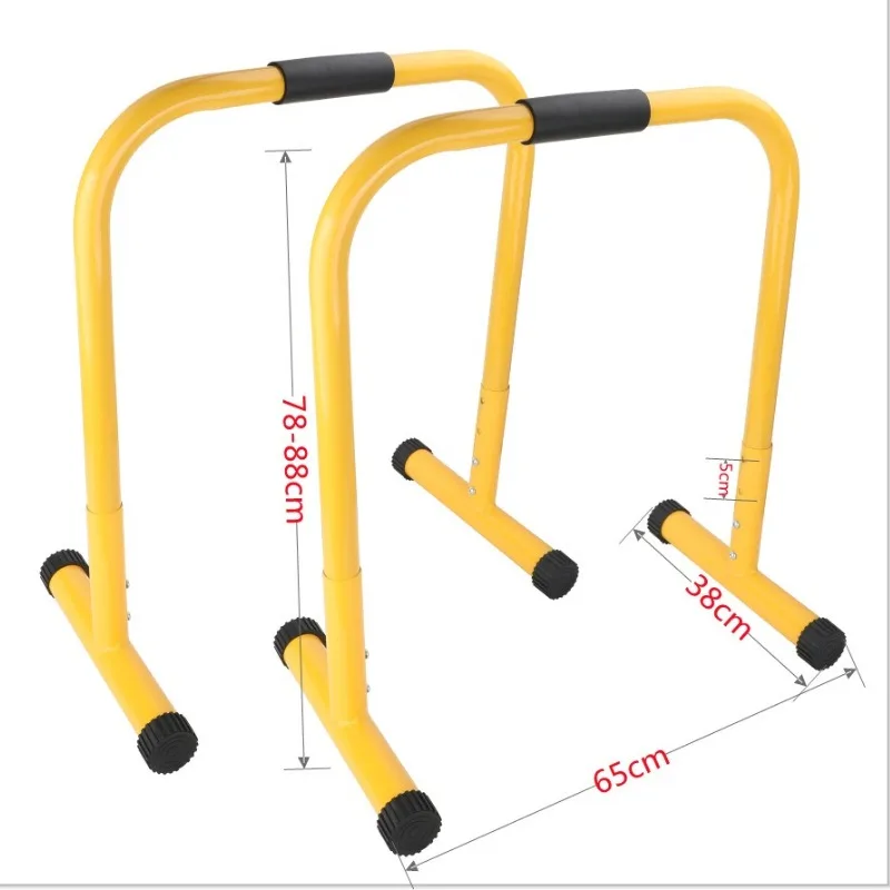 Movable Telescopic Split Parallel Bars Home Indoor Dip Yoga Leg Raise Portable Arm Core Strength Training Fitness Stand