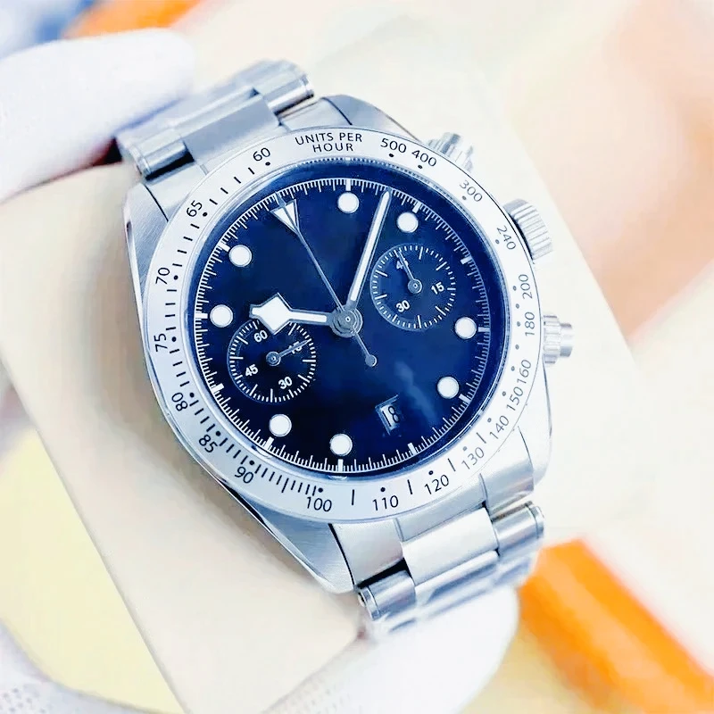 2026  Top Quality Sophisticated Sports Style Watches For Gentlemen 42mm Automatic Mechanical Mechanism Blue Black White Business - view 5